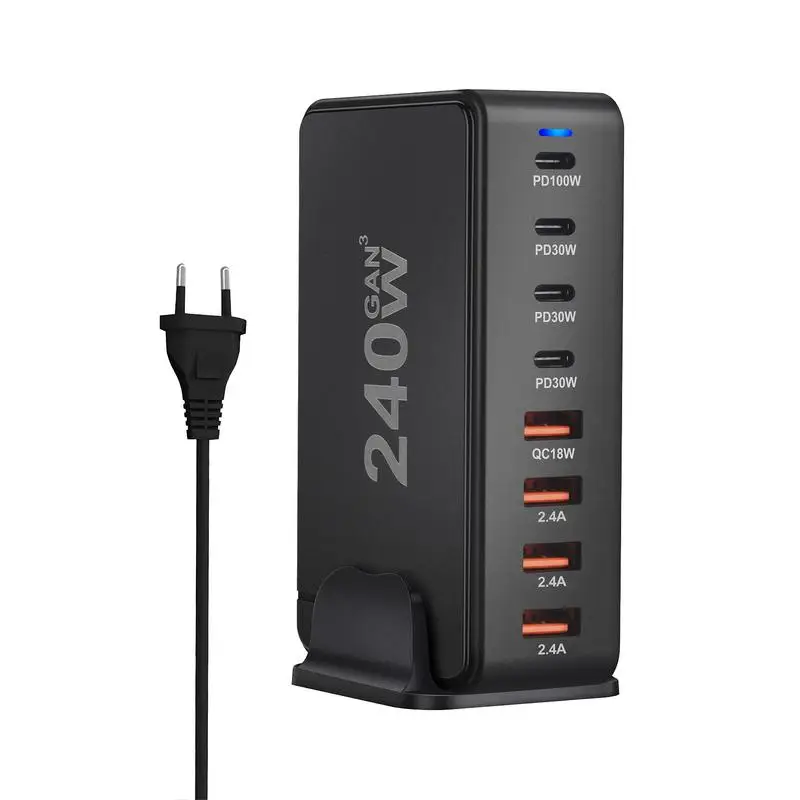 Desktop USB C Charging Station 8-Port USB C Charger Adapter 4a4c Pd QC Super Fast Charging Laptop Power Adapter Pd QC Super Fast
Desktop USB C Charging Station 8-Port USB C Charger Adapter 4a4c Pd QC Super Fast Charging Laptop Power Adapter Pd QC Super Fast