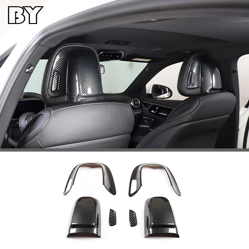 For Mercedes-Benz C-Class W206 2022 Car Accessories ABS Carbon Fiber Seat Headrest Button Adjusting Switch Cover Trim Panel
For Mercedes-Benz C-Class W206 2022 Car Accessories ABS Carbon Fiber Seat Headrest Button Adjusting Switch Cover Trim Panel