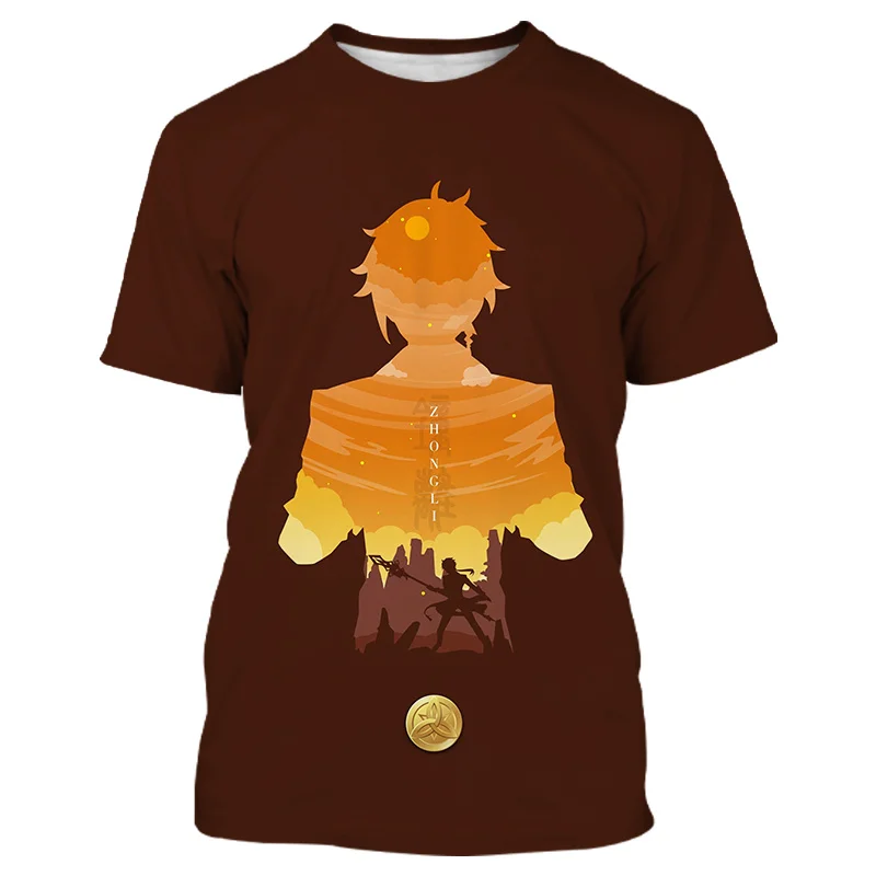 2022 Summer New Genshin Children T-shirt Cute 3D Print Fashion Boy Girl Clothes Cartoon Back Shadow Short Sleeve TShirt 4-14T
2022 Summer New Genshin Children T-shirt Cute 3D Print Fashion Boy Girl Clothes Cartoon Back Shadow Short Sleeve TShirt 4-14T