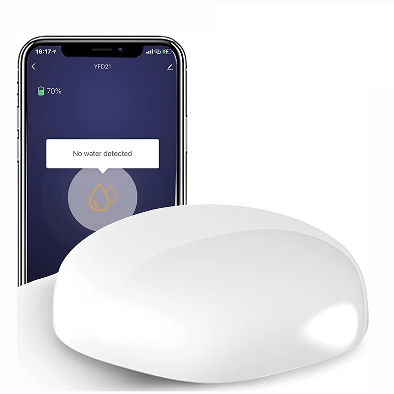 YFD22 Leak Sensor Tuya Zigbee Linkage Situational Control 450Mah Water Leakage And Overflow Sensor Alarm
YFD22 Leak Sensor Tuya Zigbee Linkage Situational Control 450Mah Water Leakage And Overflow Sensor Alarm