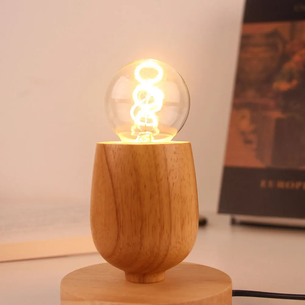Solid Wood Table Lamp Base E27 Socket 220V Nordic Simple Wooden Night Light Holder with Switch Line Desktop Home Room Decoration
Solid Wood Table Lamp Base E27 Socket 220V Nordic Simple Wooden Night Light Holder with Switch Line Desktop Home Room Decoration
