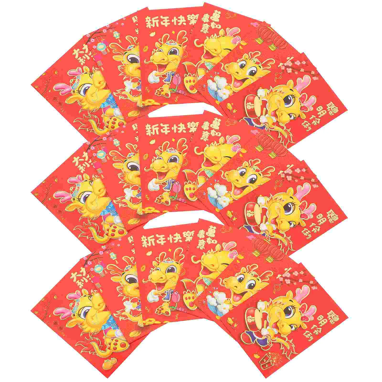 30 Pcs Envelopes Dragon Paper Red Packets Lai Si Feng Chinese New Year Gift Money Pocket
30 Pcs Envelopes Dragon Paper Red Packets Lai Si Feng Chinese New Year Gift Money Pocket