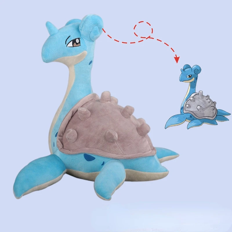NEW Tomy Pokemon Anime Lapras Figure Plush Doll Toy Soft Filler Dinosaur Animal Pillow Collection Decoration Best Gift Children
NEW Tomy Pokemon Anime Lapras Figure Plush Doll Toy Soft Filler Dinosaur Animal Pillow Collection Decoration Best Gift Children