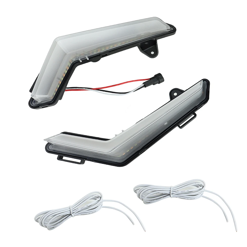Front Turn Signature Light For Can Am defender/Defender Max 2020+with with yellow Turn Signal Light
Front Turn Signature Light For Can Am defender/Defender Max 2020+with with yellow Turn Signal Light