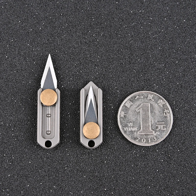 Pure Titanium Mini Push Knife Titanium Alloy Sharp Portable Edc Keychain Pendant
Pure Titanium Mini Push Knife Titanium Alloy Sharp Portable Edc Keychain Pendant