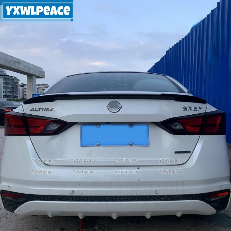 For Nissan Altima Teana Spoiler 2019 2020 2021 ABS Plastic Unpainted Colored Rear Trunk Lip Spoiler Body Kit Accessories
For Nissan Altima Teana Spoiler 2019 2020 2021 ABS Plastic Unpainted Colored Rear Trunk Lip Spoiler Body Kit Accessories
