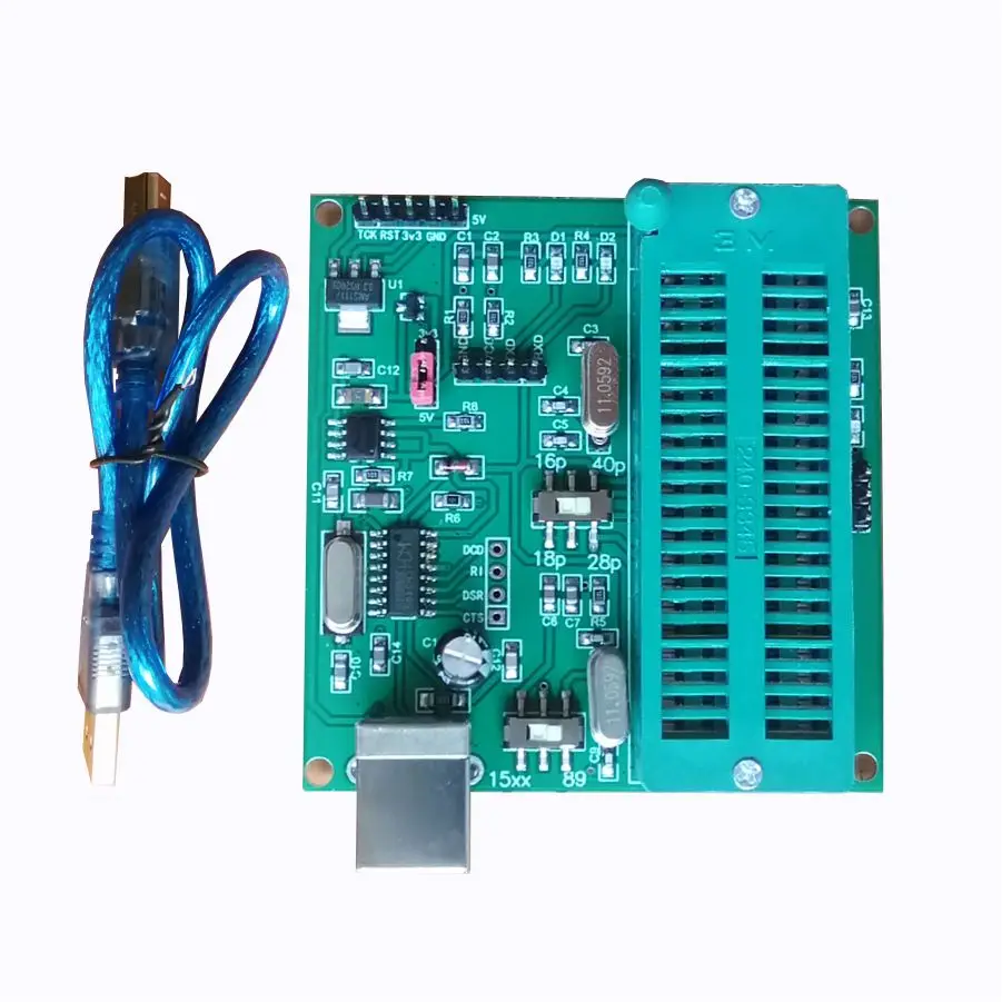 STC Single Chip Microcomputer Programmer ISP Downloader Program Burner USB to TTL Chip
STC Single Chip Microcomputer Programmer ISP Downloader Program Burner USB to TTL Chip