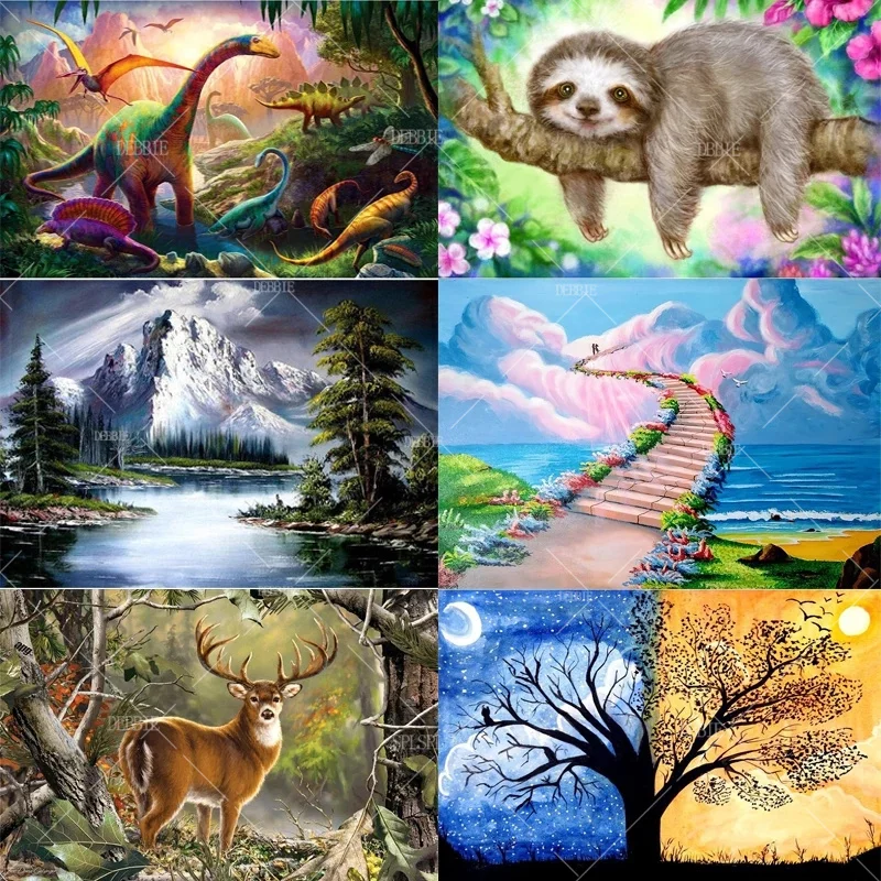 5D Diy Diamond Painting Home Decoration Embroidery Mosaic Cross Stitch of Rhinestone Landscape Animal Wall Art Pictures 
5D Diy Diamond Painting Home Decoration Embroidery Mosaic Cross Stitch of Rhinestone Landscape Animal Wall Art Pictures