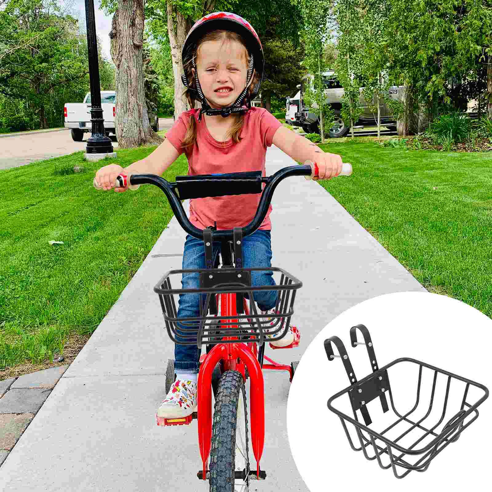 Bicycle Basket Riding Storage Gadget Folding Accessories Bike Supplies Metal Mountain Handlebar Hook Child Bling
Bicycle Basket Riding Storage Gadget Folding Accessories Bike Supplies Metal Mountain Handlebar Hook Child Bling
