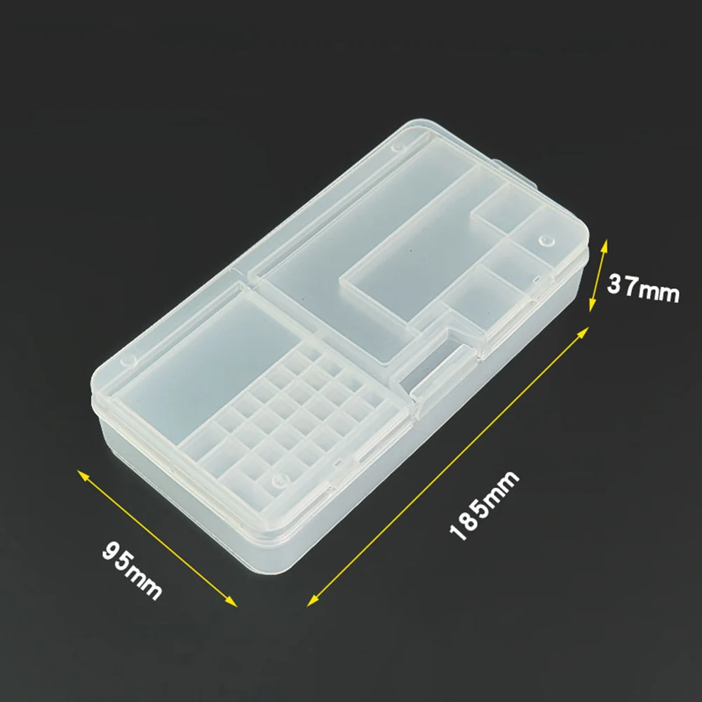 Durable Tool Box Storage Box 18.3*9.3*3.7cm 2PCS Container Organizer Plastic Rectangle Screw Holder Storage Box
Durable Tool Box Storage Box 18.3*9.3*3.7cm 2PCS Container Organizer Plastic Rectangle Screw Holder Storage Box