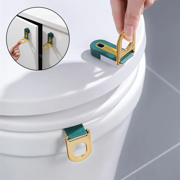 

Multi-Function Toilet Seat Lifters Toilet Lid Handle Wardrobe Drawer Handle Door Cabinet Handle Bathroom Kitchen Accessories
