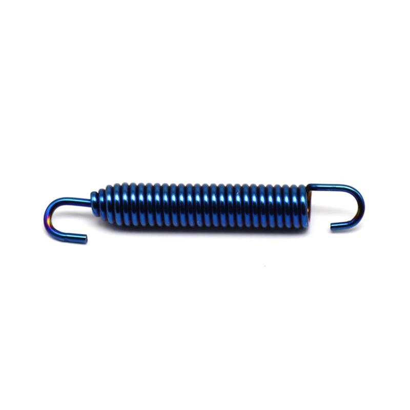 Выхлопная труба из нержавеющей стали для мотоцикла, глушитель с пружинным крючком, прочность и внешний вид, пружины выхлопной трубы
Выхлопная труба из нержавеющей стали для мотоцикла, глушитель с пружинным крючком, прочность и внешний вид, пружины выхлопной трубы