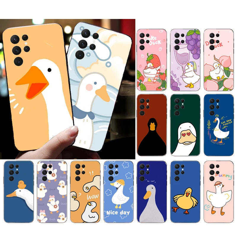 Phone Case for Samsung Galaxy S23 S22 S21 S20 Ultra S20 S22 S21 S10E S20FE Note 10Plus 20 Ultra Cool Cute Duck Case
Phone Case for Samsung Galaxy S23 S22 S21 S20 Ultra S20 S22 S21 S10E S20FE Note 10Plus 20 Ultra Cool Cute Duck Case