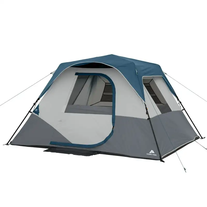 

Cabin Tent with LED Light Ultralight tent Lanshan pro Carpas grandes para eventos de personas Tents outdoor camping Tent poles