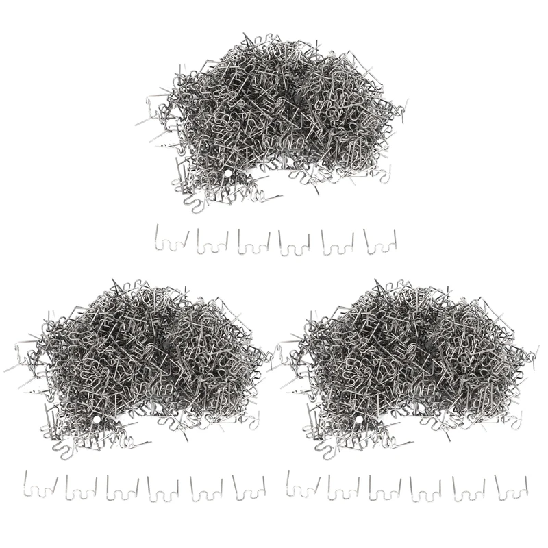 3000Pcs Staples For Hot Stapler Plastic Repair Wave Staples Bumper Bodywork Repairs 0.8Mm S Wave Staples
3000Pcs Staples For Hot Stapler Plastic Repair Wave Staples Bumper Bodywork Repairs 0.8Mm S Wave Staples