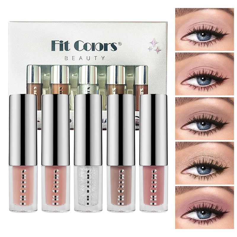 5Colors Shimmer Matte Liquid Eyeshadow Set Cream Long Lasting Waterproof Eye Shdaow Stick Brighten Eyes Shiny Makeup
5Colors Shimmer Matte Liquid Eyeshadow Set Cream Long Lasting Waterproof Eye Shdaow Stick Brighten Eyes Shiny Makeup