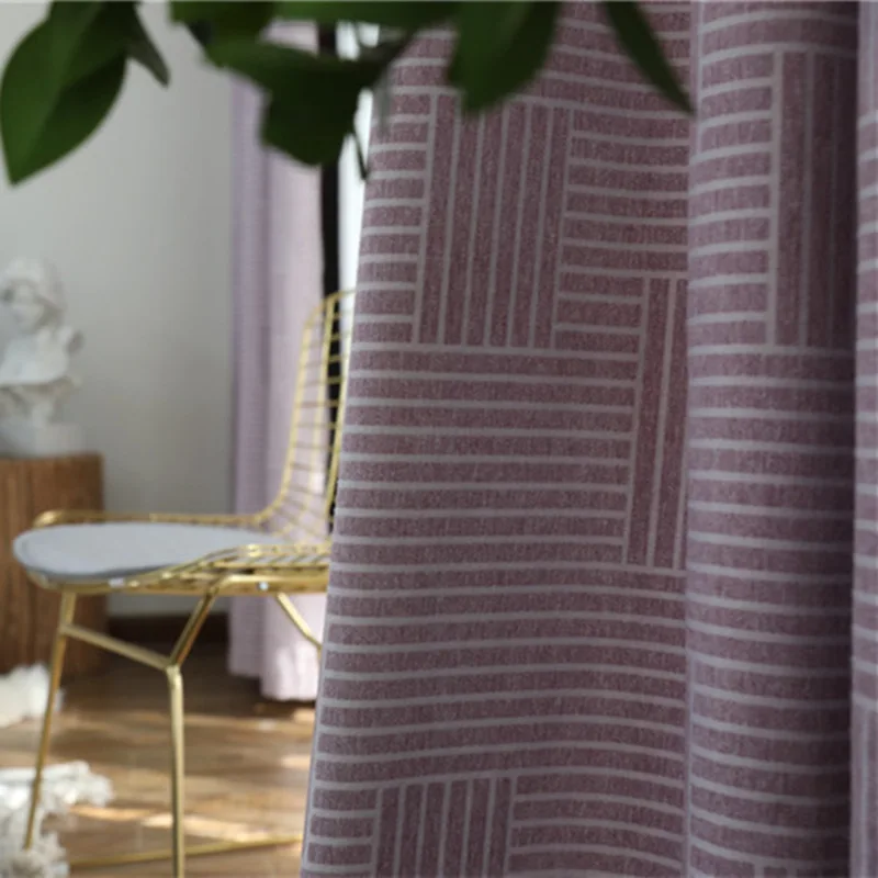 Simple Striped Thickening Shading Heat Insulation Jacquard High Precision Modern Retro Curtains for Living Dining Room Bedroom
Simple Striped Thickening Shading Heat Insulation Jacquard High Precision Modern Retro Curtains for Living Dining Room Bedroom