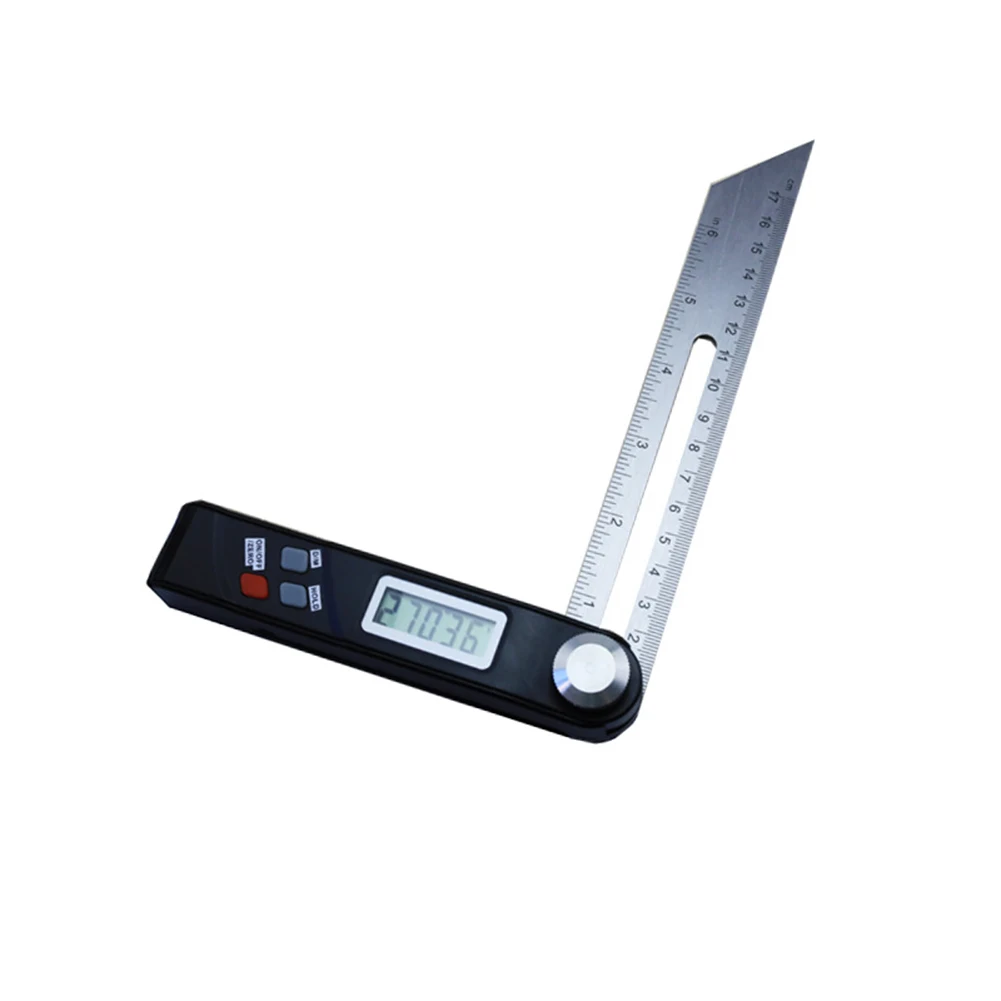 Digital Angle Ruler Stainless Steel T Bevel Folding Gauge Measuring Tool 1 Pc 360 Degree DIY Digital Protractor
Digital Angle Ruler Stainless Steel T Bevel Folding Gauge Measuring Tool 1 Pc 360 Degree DIY Digital Protractor