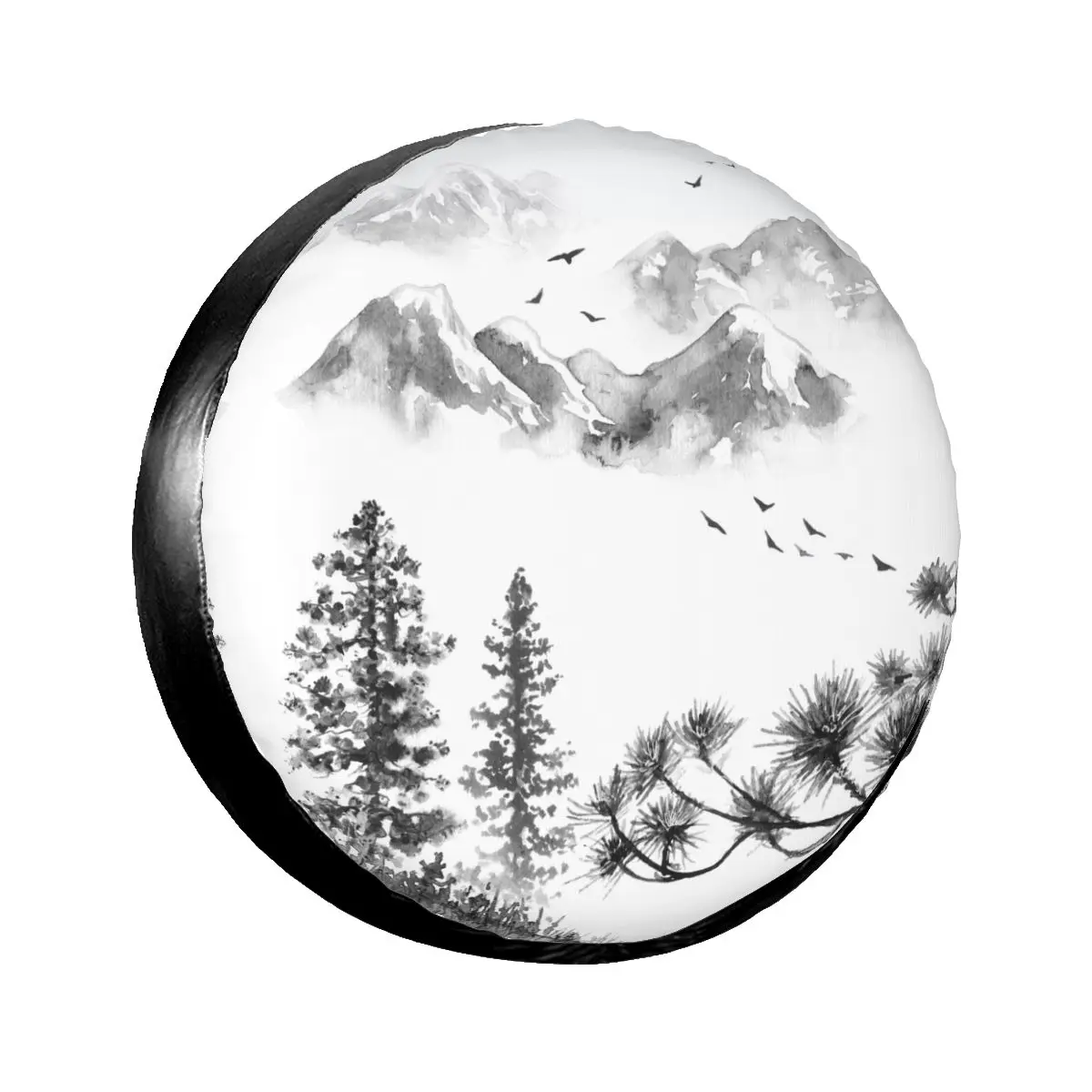 1pcs Universal Car Spare Tire Cover Case Auto Wheel Tire Watercolor Painting Vehicle Tyre Waterproof Polyester Bag
1pcs Universal Car Spare Tire Cover Case Auto Wheel Tire Watercolor Painting Vehicle Tyre Waterproof Polyester Bag