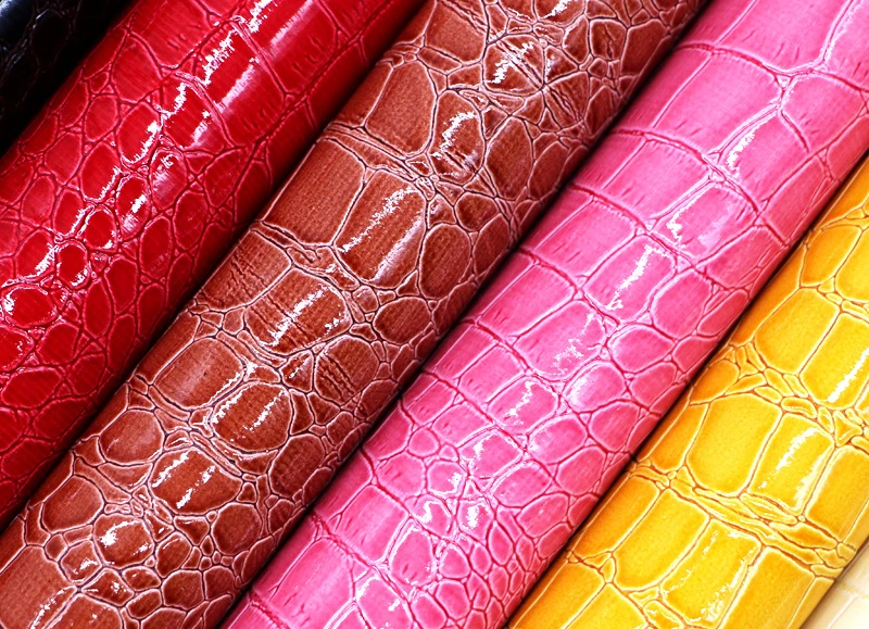100x137cm Crocodile Pattern PU Faux Leather Fabric Vinyl Embossed Upholstery Wallet Box Bag Craft DIY Fabric
100x137cm Crocodile Pattern PU Faux Leather Fabric Vinyl Embossed Upholstery Wallet Box Bag Craft DIY Fabric