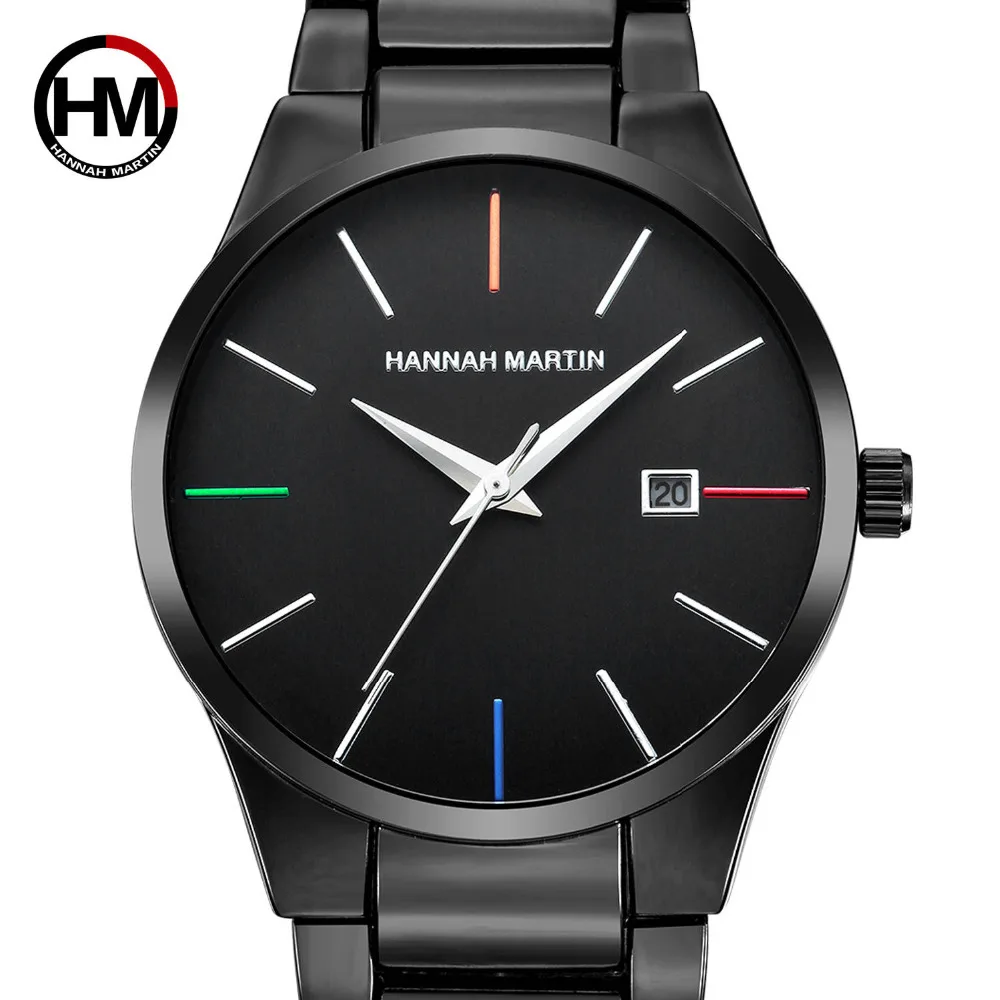 

Men Top Brand Luxury Quartz Waterproof Creative Watches Men's Stainless Steel Band Date Calendar IP Vacuum Plating Reloj Hombre