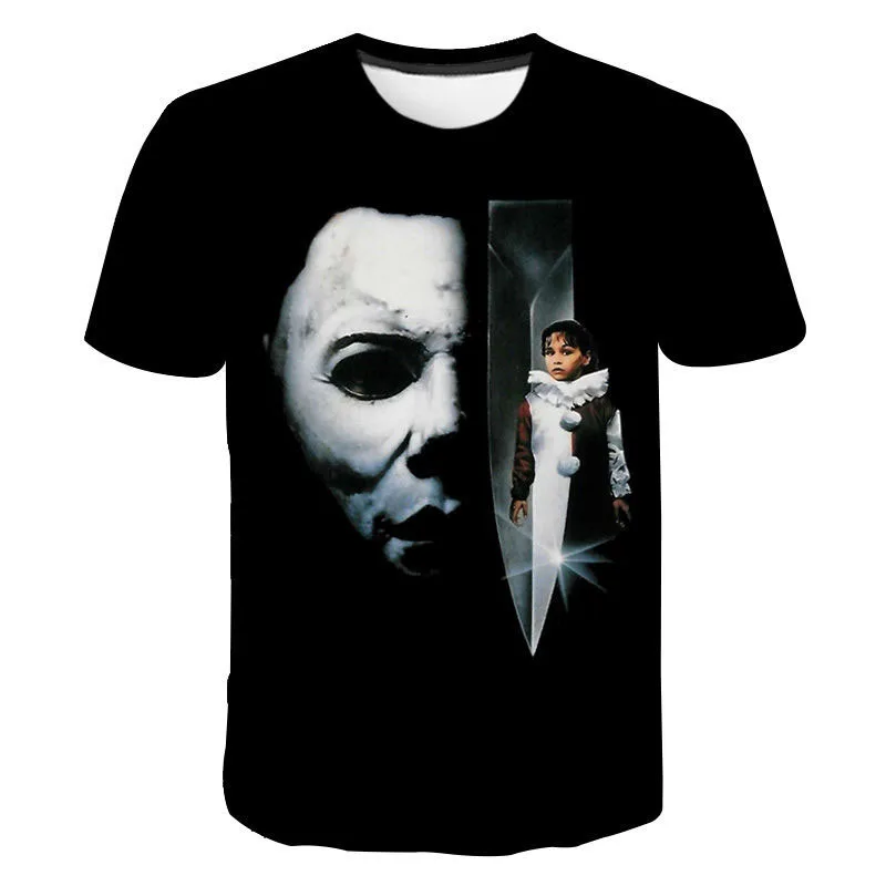 Michael Myers 3D Print T-shirt Horror Movie Halloween Men Women Fashion Streetwear O-Neck T Shirt Casual Tees Tops Male Clothing
Michael Myers 3D Print T-shirt Horror Movie Halloween Men Women Fashion Streetwear O-Neck T Shirt Casual Tees Tops Male Clothing