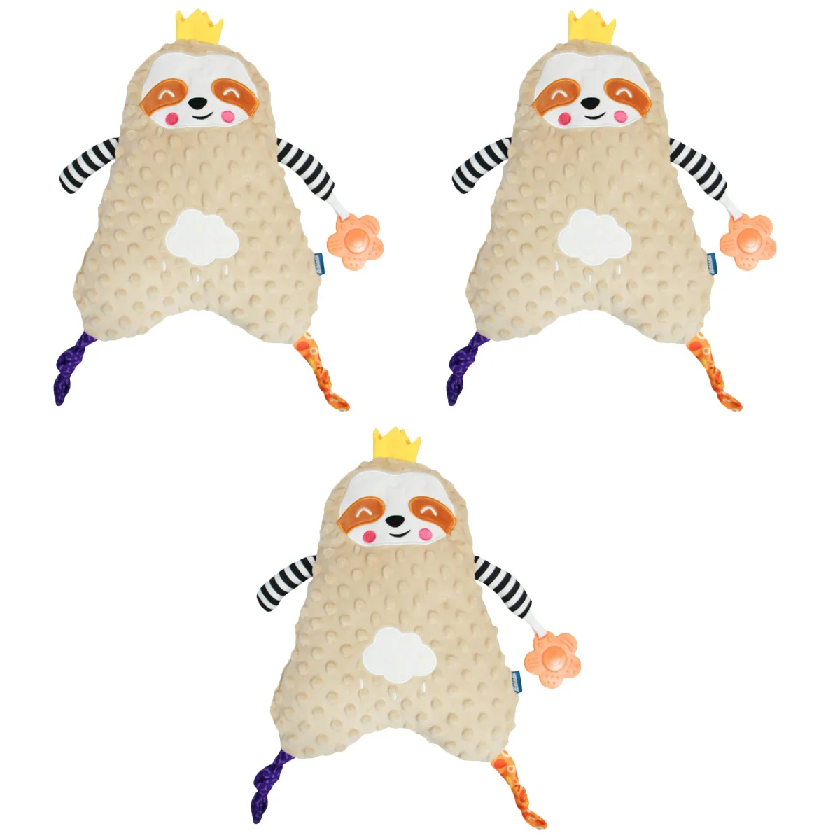3pcs Cartoon Soothing Towel Cartoon Animal Soother Towel for Toddler Newborn
3pcs Cartoon Soothing Towel Cartoon Animal Soother Towel for Toddler Newborn