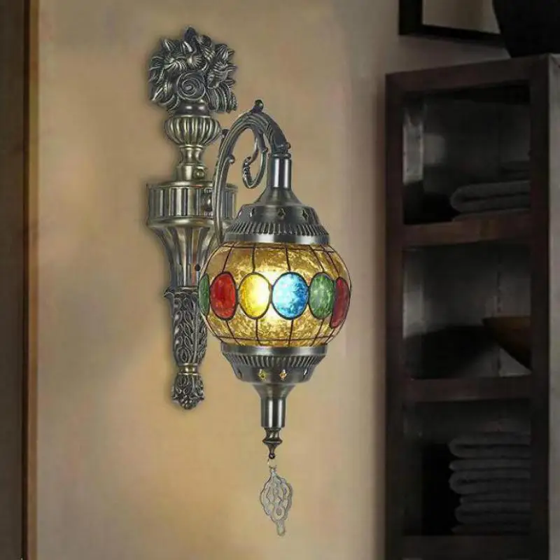 Эмалированная декоративная светодиодная настенная лампа в богемном стиле, Настенные светильники с одной головкой в стиле ретро для дома, лестницы, светодиодная лампа
Эмалированная декоративная светодиодная настенная лампа в богемном стиле, Настенные светильники с одной головкой в стиле ретро для дома, лестницы, светодиодная лампа