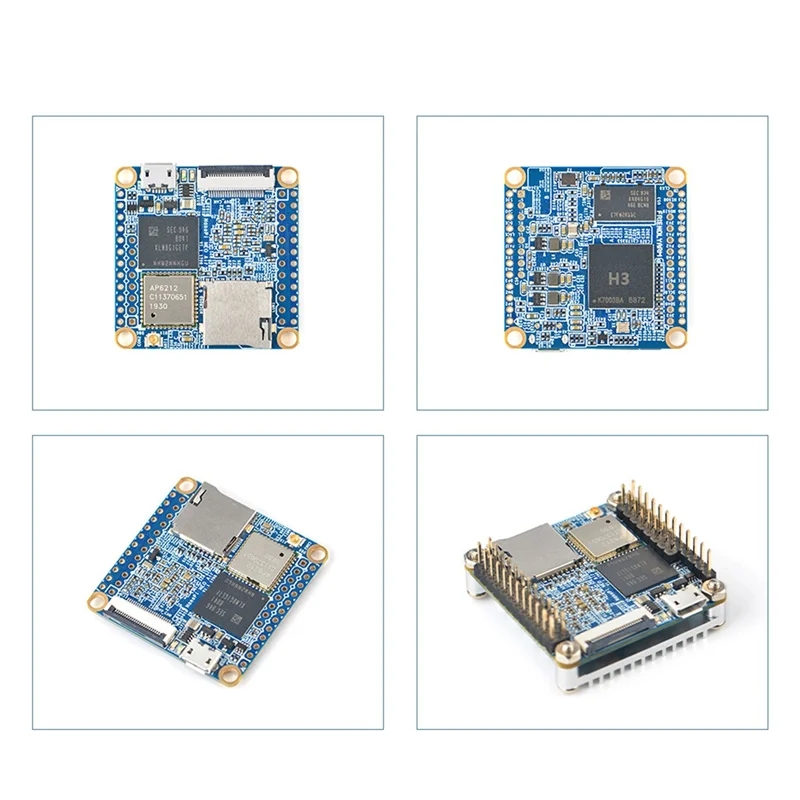 Макетная плата NanoPi NEO Air + теплоотвод H3 4 ядра 256 МБ + 4 Гб WiFi Bluetooth Run UbuntuCore Mini IOT
Макетная плата NanoPi NEO Air + теплоотвод H3 4 ядра 256 МБ + 4 Гб WiFi Bluetooth Run UbuntuCore Mini IOT