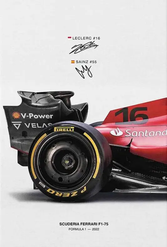 Гоночный постер HEROCROSS Formula Grand Prix F1-75
Гоночный постер HEROCROSS Formula Grand Prix F1-75