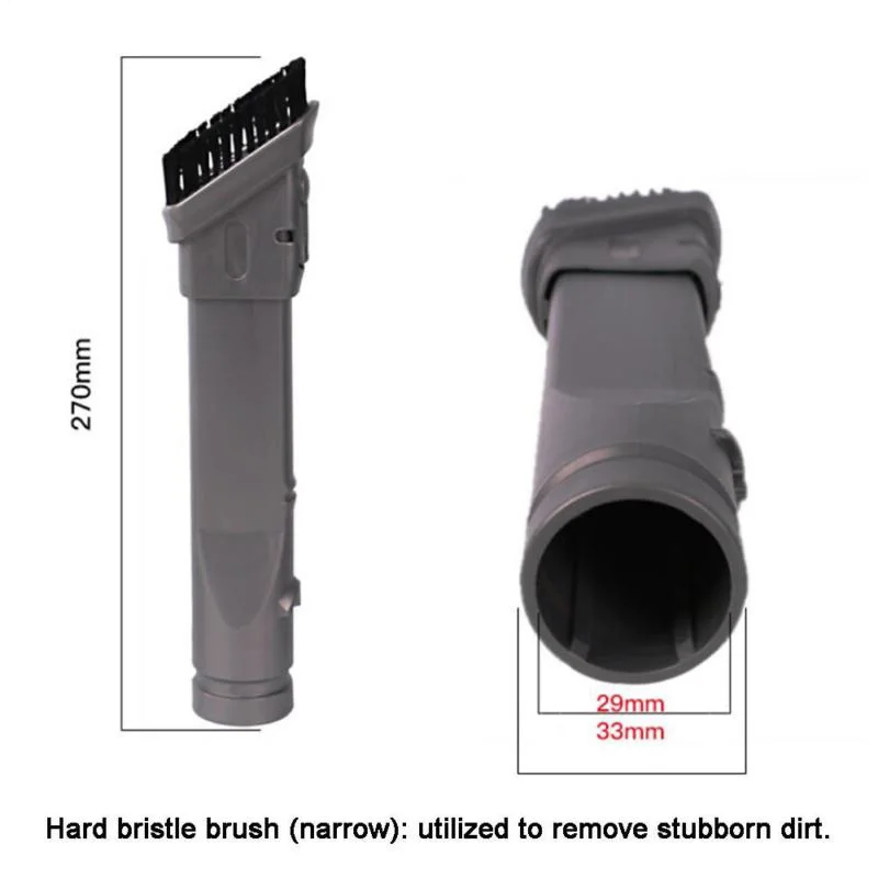 5pcs/set Hard Brush Mattress Tool Brushes Gap Tool Flat Nozzle Brush For Dyson V6 DC35/45/52/58/59/62/63 Cordless Vacuum Cleaner
5pcs/set Hard Brush Mattress Tool Brushes Gap Tool Flat Nozzle Brush For Dyson V6 DC35/45/52/58/59/62/63 Cordless Vacuum Cleaner