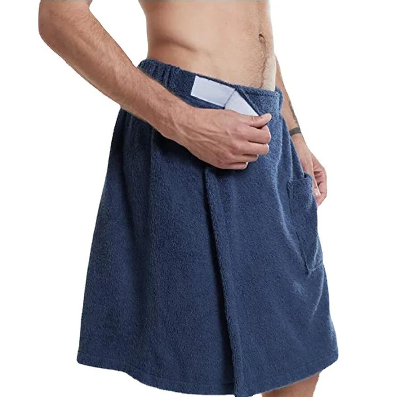 Outdoor Sports Swimming Gym Spa Towels M-XL Men Bathrobes Velcros Bath Towels Adjustable Elastic Waist Homewear Nightgown Pocket
Outdoor Sports Swimming Gym Spa Towels M-XL Men Bathrobes Velcros Bath Towels Adjustable Elastic Waist Homewear Nightgown Pocket