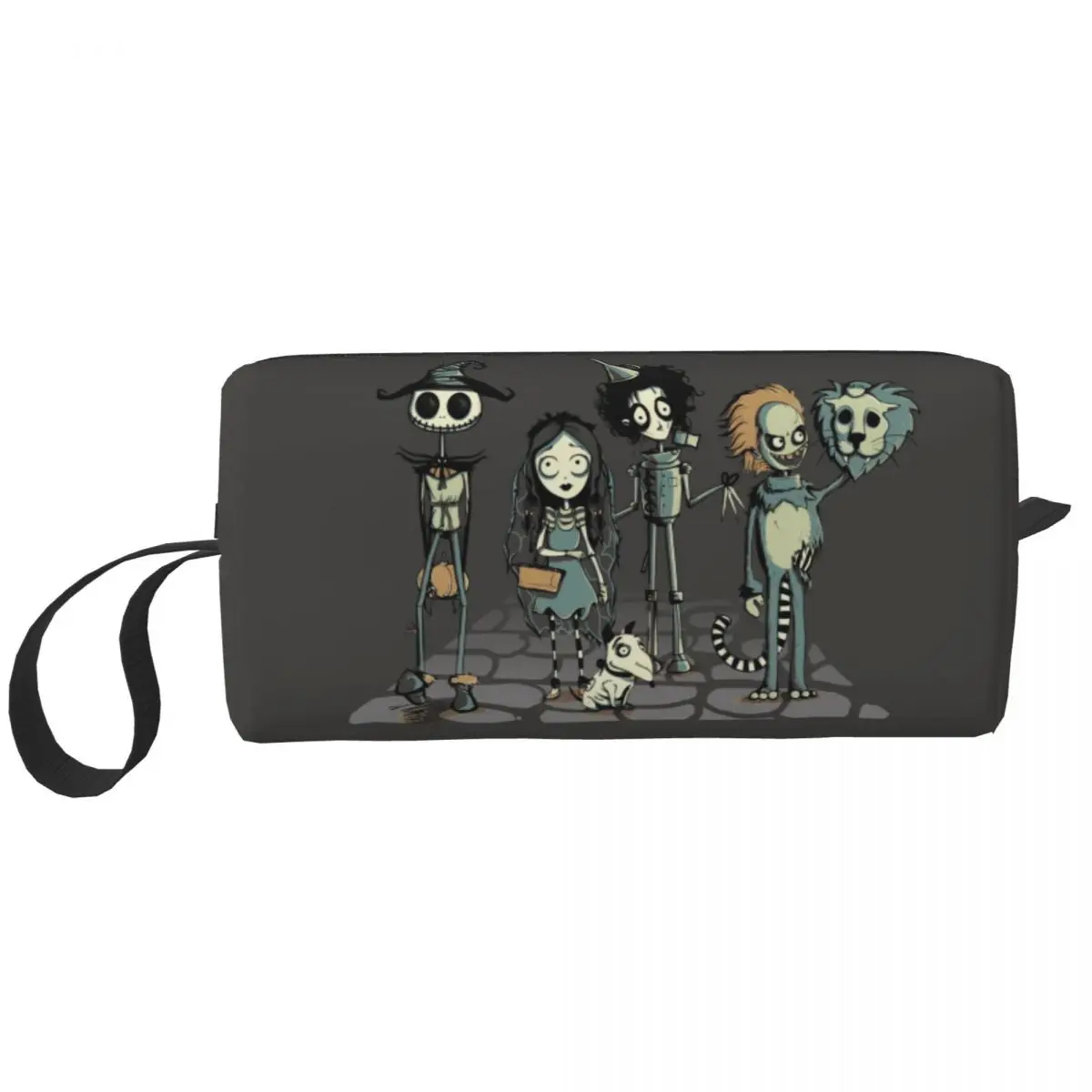 Fashion Tim Burton Horror Movie Travel Toiletry Bag Women Gothic Halloween Film Cosmetic Makeup Bag Beauty Storage Dopp Kit
Fashion Tim Burton Horror Movie Travel Toiletry Bag Women Gothic Halloween Film Cosmetic Makeup Bag Beauty Storage Dopp Kit