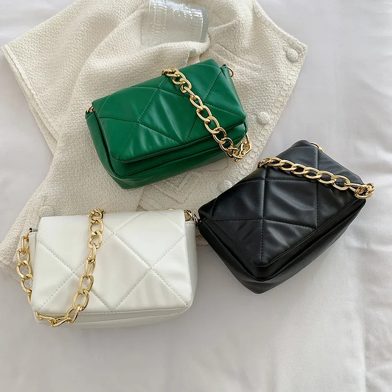 Pure Color Fashion Simple One-shoulder Women's Bag New Chain Portable Small Square Bag Handbag
Pure Color Fashion Simple One-shoulder Women's Bag New Chain Portable Small Square Bag Handbag