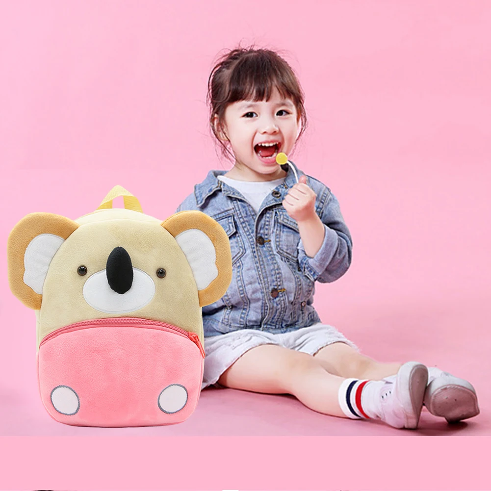 Lovely Cartoon Animal Children Backpack Smooth Zipper with Sponge Shoulder Strap Daily Leisure Shopping Crossbody Bags 
Lovely Cartoon Animal Children Backpack Smooth Zipper with Sponge Shoulder Strap Daily Leisure Shopping Crossbody Bags