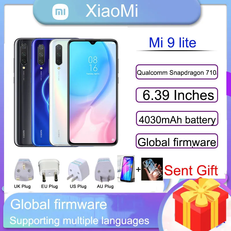 Original Xiaomi Mi 9 Lite Xiaomi 9 lite global version Qualcomm Snapdragon 710
Original Xiaomi Mi 9 Lite Xiaomi 9 lite global version Qualcomm Snapdragon 710