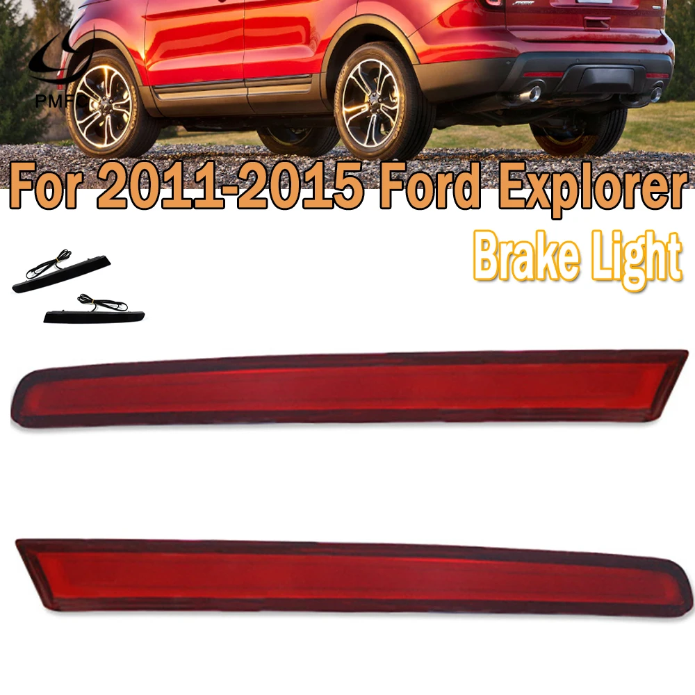 PMFC Red LED Bumper Reflectors Rear Brake Tail Fog Lights For 2011-2015 Ford Explorer 1 Pair Super Bright European Style LH RH
PMFC Red LED Bumper Reflectors Rear Brake Tail Fog Lights For 2011-2015 Ford Explorer 1 Pair Super Bright European Style LH RH