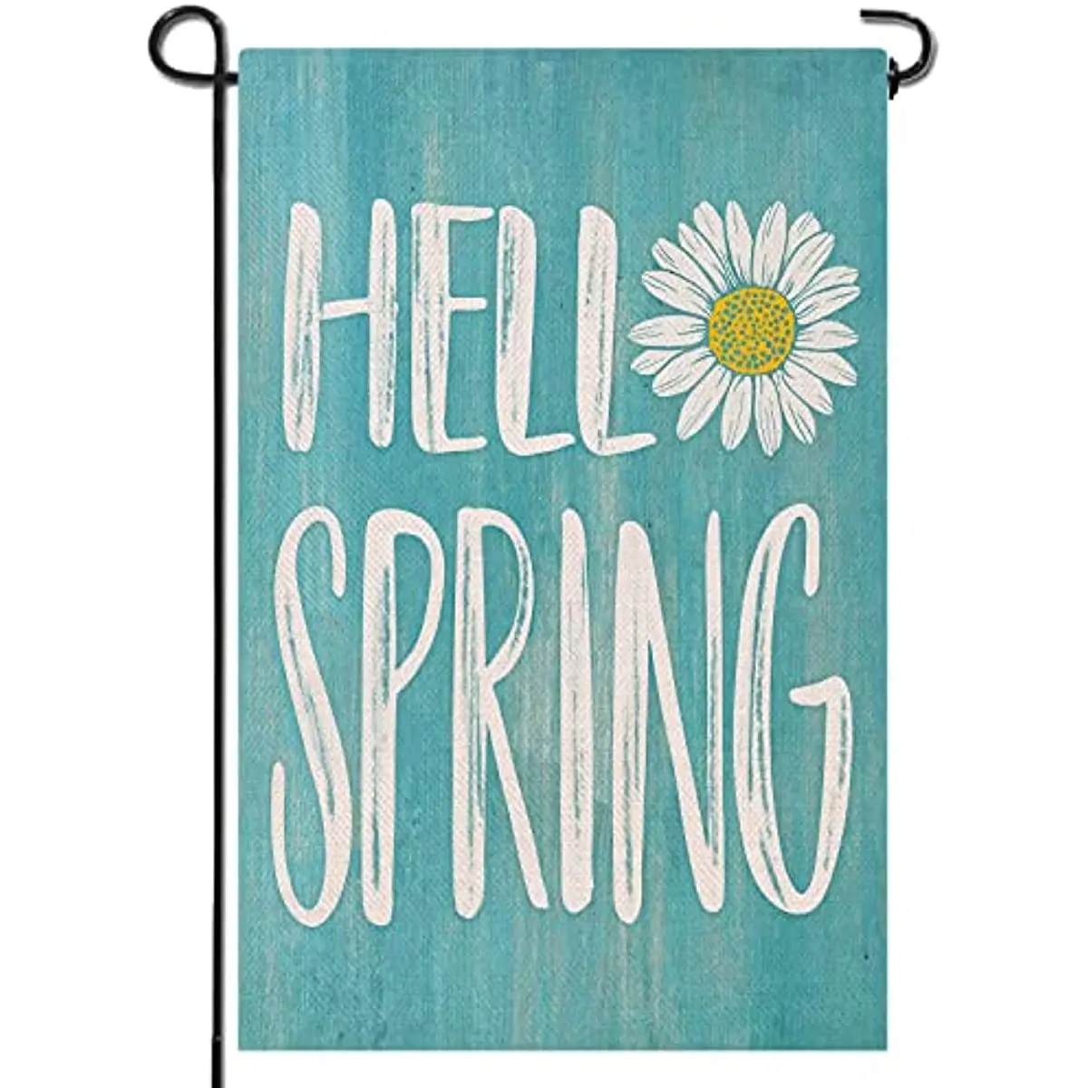 Artofy Hello Spring Daisy Flower Small Decorative Garden Flag, Teal Farmhouse Yard Lawn Outdoor Decor
Artofy Hello Spring Daisy Flower Small Decorative Garden Flag, Teal Farmhouse Yard Lawn Outdoor Decor