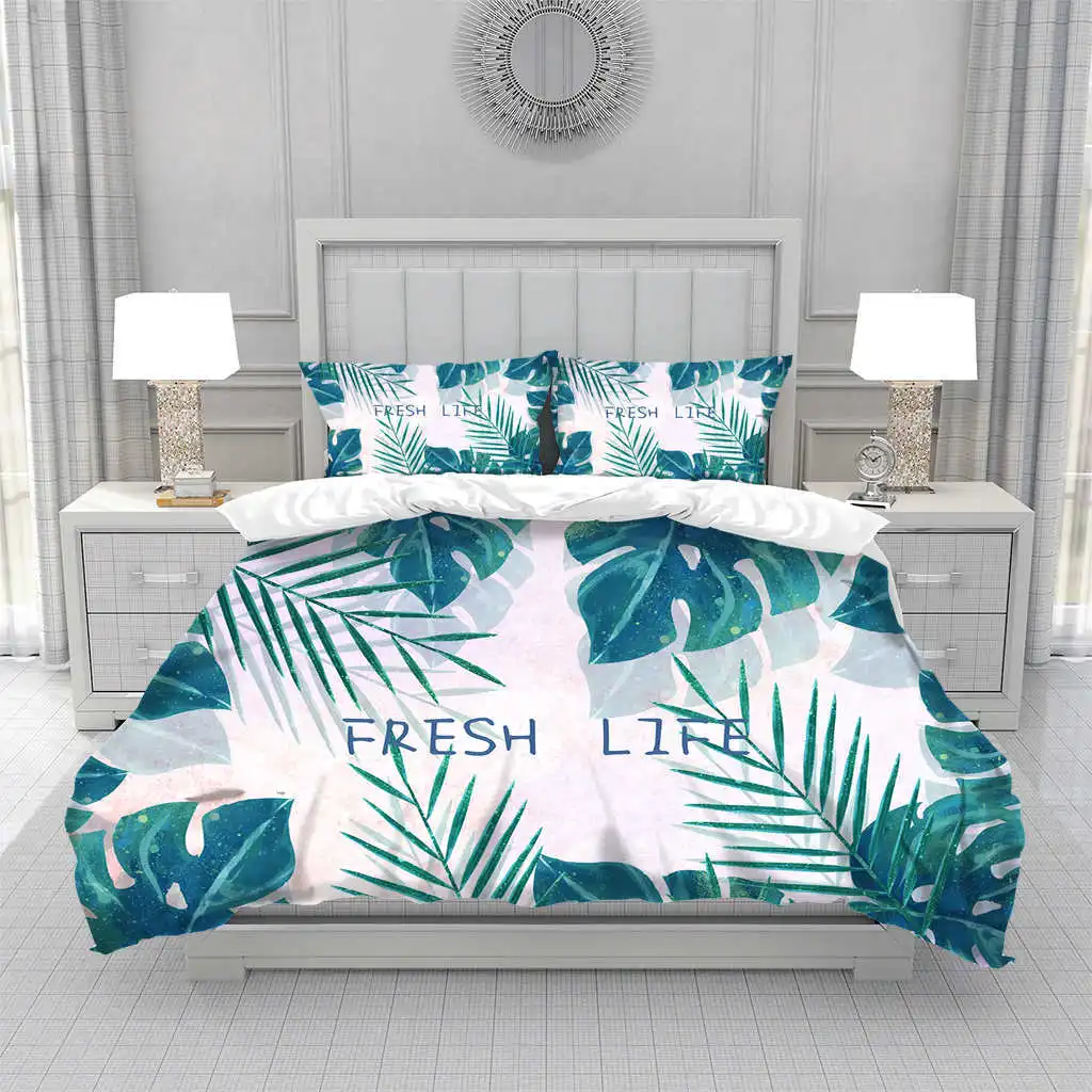Tropical Hawaii King Queen Duvet Cover Hello Summer Palm Leaf Quilt Cover Exotic Bedding 2/3pcs Polyester Comforter Cover
Tropical Hawaii King Queen Duvet Cover Hello Summer Palm Leaf Quilt Cover Exotic Bedding 2/3pcs Polyester Comforter Cover