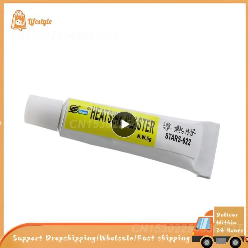 1~40PCS 5g Heatsink Plaster Thermal Conductive Heatsink Strong Viscous Adhesive Glue Compound Glue CPU LED IC Heatsink Plaster
1~40PCS 5g Heatsink Plaster Thermal Conductive Heatsink Strong Viscous Adhesive Glue Compound Glue CPU LED IC Heatsink Plaster