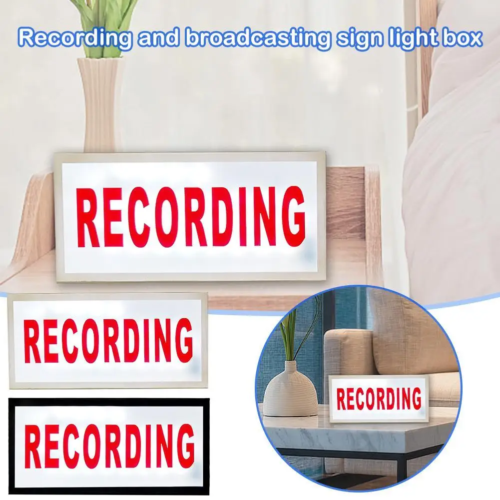Recording And Broadcasting Sign Light Box Neon Sign Lamp Xmas Christmas Decorations For Home Bedroom Birthday Decor Wedding Gift
Recording And Broadcasting Sign Light Box Neon Sign Lamp Xmas Christmas Decorations For Home Bedroom Birthday Decor Wedding Gift