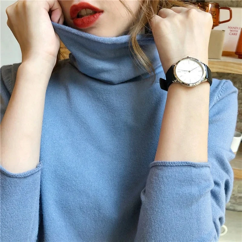 Базовая Водолазка Осень-зима женские свитера Топы Тонкий женский пуловер вязаный свитер джемпер мягкий теплый пуловер 2022
Базовая Водолазка Осень-зима женские свитера Топы Тонкий женский пуловер вязаный свитер джемпер мягкий теплый пуловер 2022