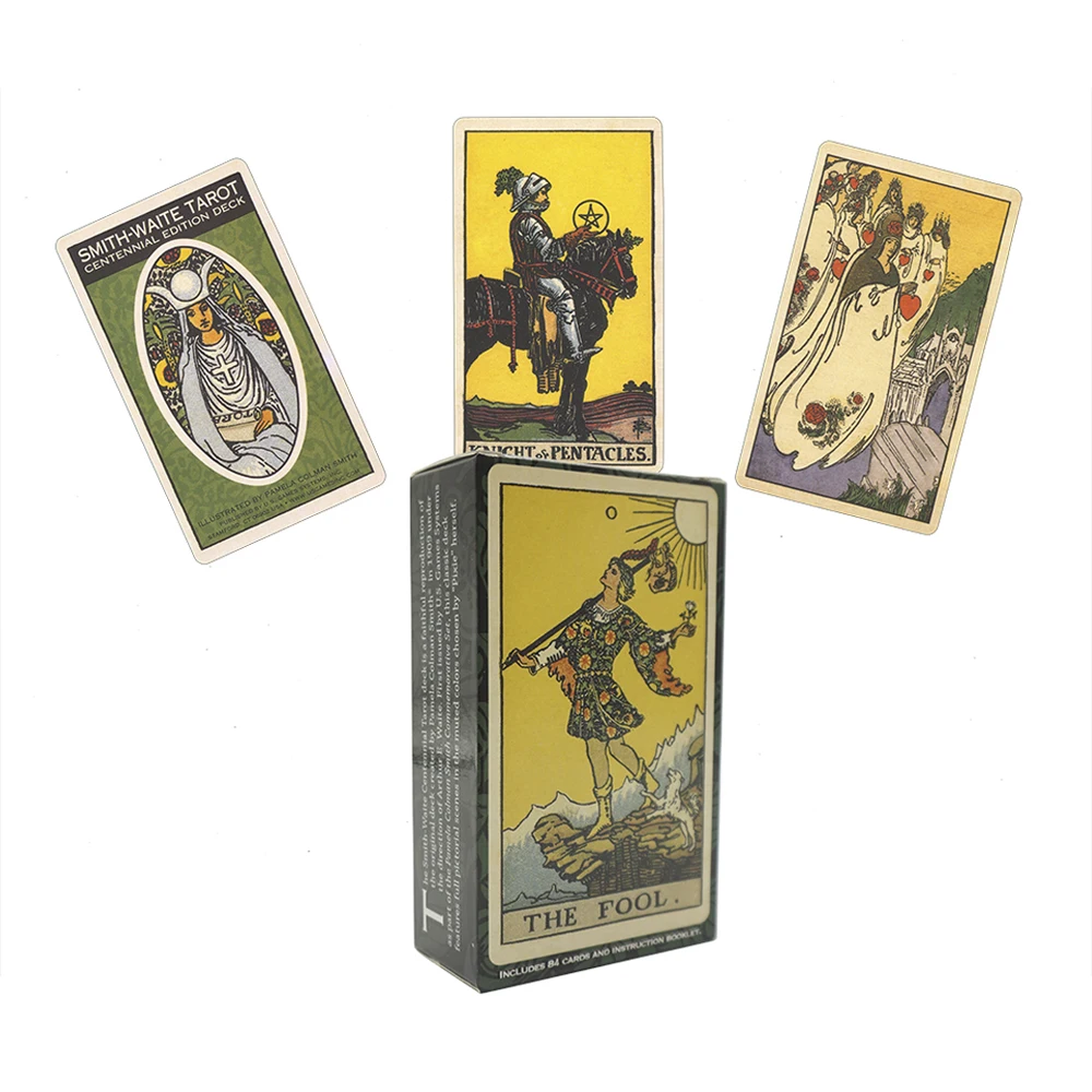 Big Size Waite Tarot Cards for Beginners with Guidebook Board Games Oracle Deck Astrology Divination Original Occult Tarrot
Big Size Waite Tarot Cards for Beginners with Guidebook Board Games Oracle Deck Astrology Divination Original Occult Tarrot