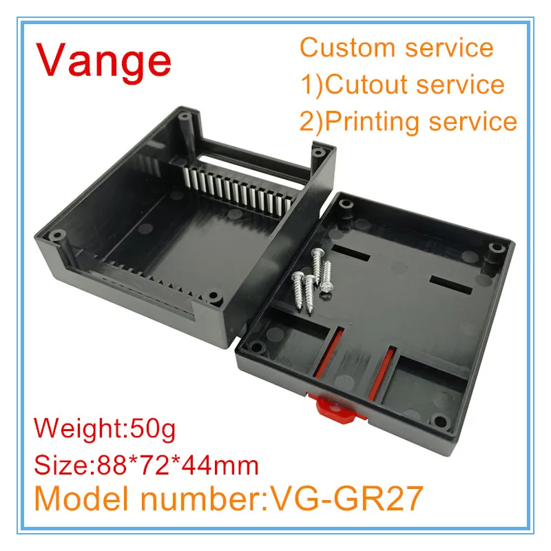 Коробка проекта Vange на DIN-рейку 88*72*44 мм, корпус из АБС-пластика
Коробка проекта Vange на DIN-рейку 88*72*44 мм, корпус из АБС-пластика