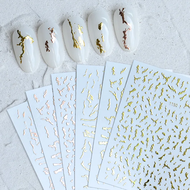 3D бронзовые розовые золотые наклейки для ногтей
3D бронзовые розовые золотые наклейки для ногтей