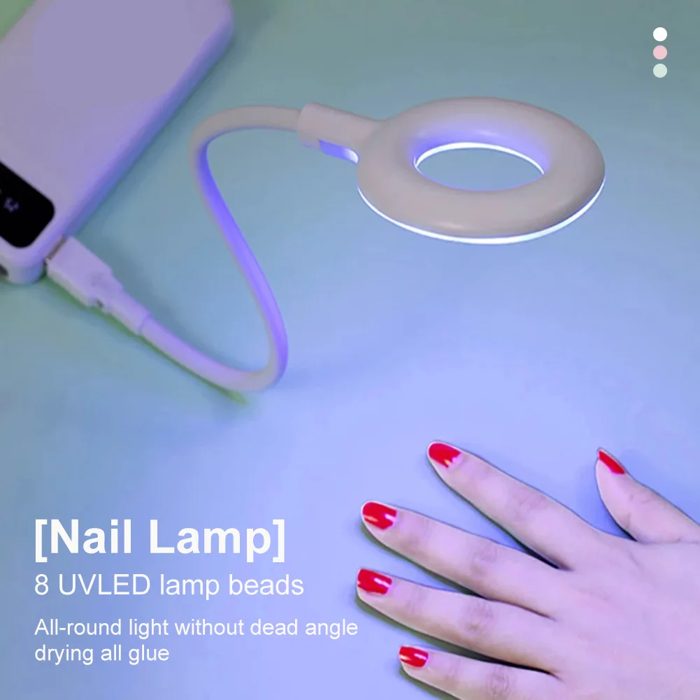Mini Nail Lamp 16W UV LED Light For Curing All Gel Nail Polish Portable Usb Interface Very Convenient For Home Use Manicure Tool
Mini Nail Lamp 16W UV LED Light For Curing All Gel Nail Polish Portable Usb Interface Very Convenient For Home Use Manicure Tool