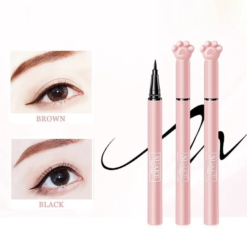 Black Brown Liquid Eyeliner Pen Waterproof Long-lasting Smooth Eyeliner Sweat-proof Not Easy To Smudge Eyeliner Cosmetic
Black Brown Liquid Eyeliner Pen Waterproof Long-lasting Smooth Eyeliner Sweat-proof Not Easy To Smudge Eyeliner Cosmetic