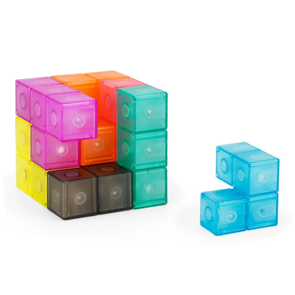 

[Picube] Moyu Meilong Ruban Magnetic Cube 3D Twist building blocks Puzzle Cubing Classroom Speed Cubes For Kids