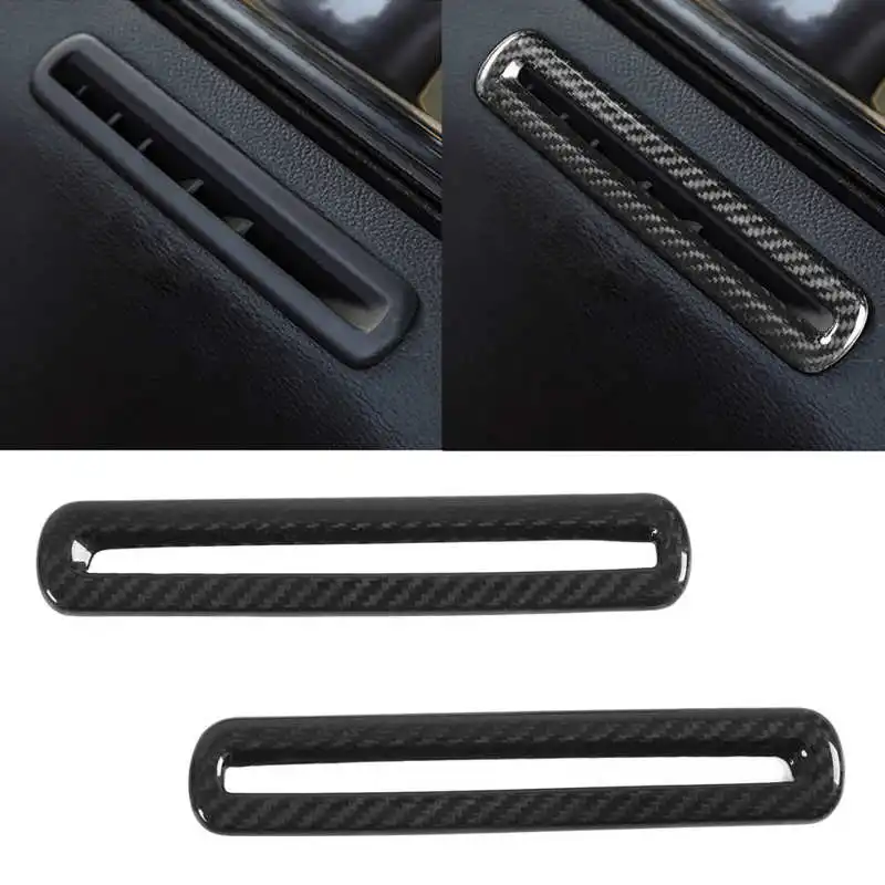 Pair Car Door AC Outlet Cover Dry Carbon Fiber Interior Replacement for Dodge Challenger 2015-2021
Pair Car Door AC Outlet Cover Dry Carbon Fiber Interior Replacement for Dodge Challenger 2015-2021