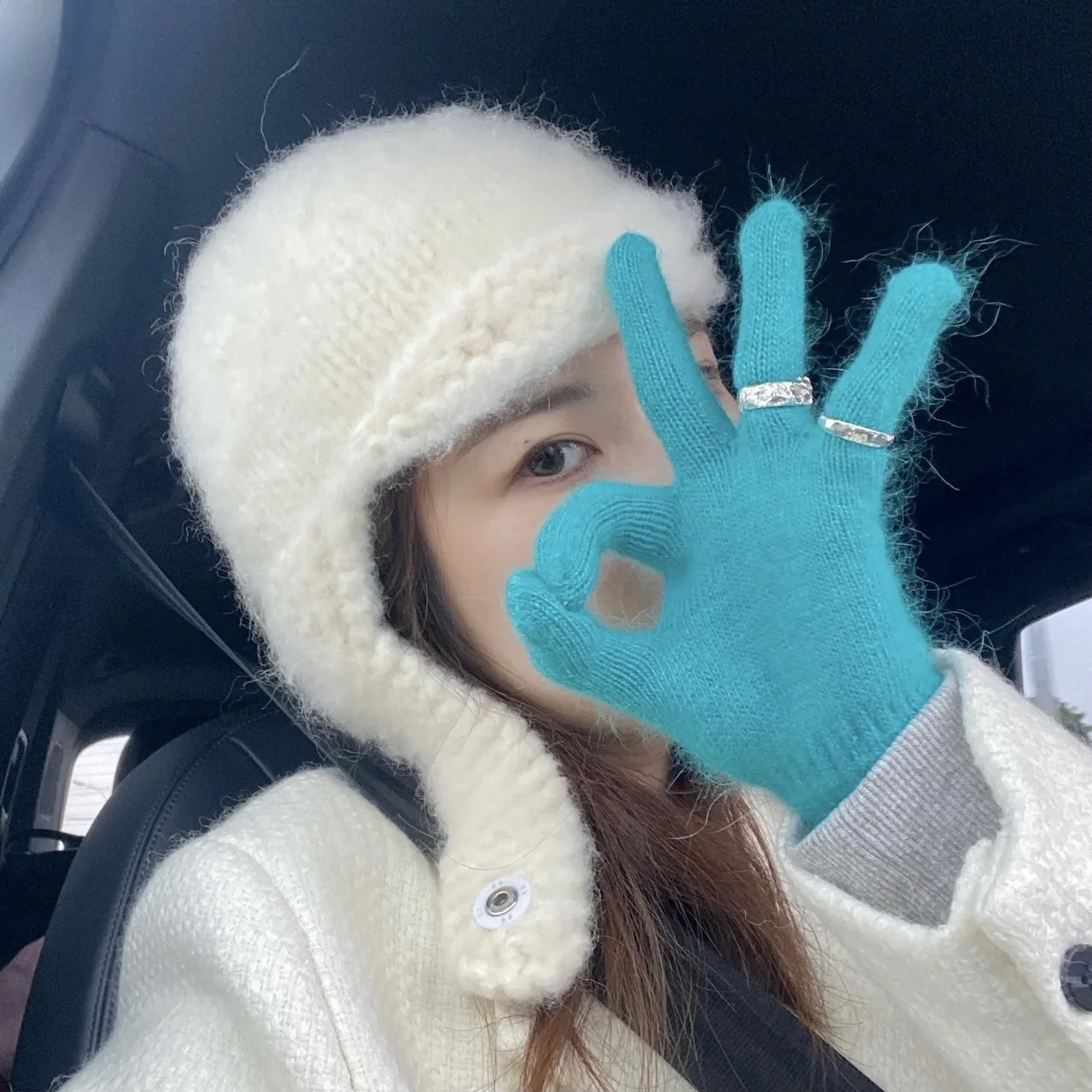 Handmade Crochet Woolen Cap Women's Korean-Style Ear Protection Scarf Knitted Head-Wrapping Hat Winter Warm Flight Helmet
Handmade Crochet Woolen Cap Women's Korean-Style Ear Protection Scarf Knitted Head-Wrapping Hat Winter Warm Flight Helmet